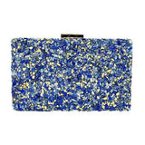 Mother of Pearl Cluster Clutch Crossbody Bag - Madeline Love - Flyclothing LLC