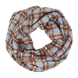 Plaid Check Infinity Super Soft Scarf - Madeline Love - Flyclothing LLC