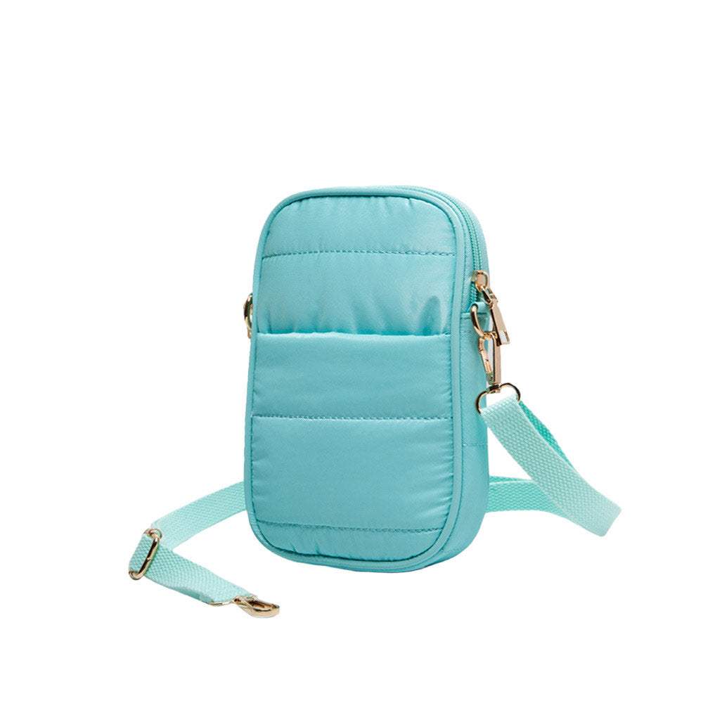 Puffer Rectangle Crossbody Bag - Madeline Love - Flyclothing LLC