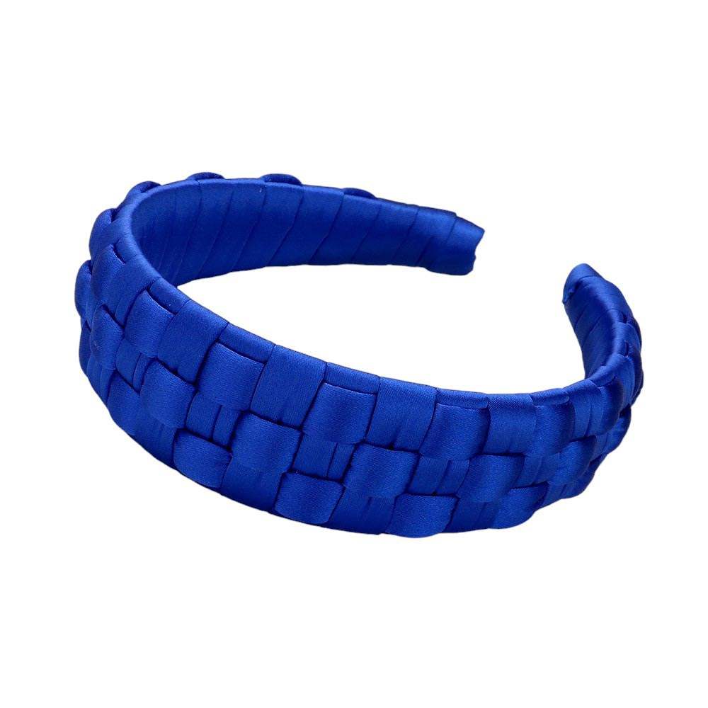 Satin Braided Headband - Madeline Love - Flyclothing LLC