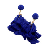 Tassel Cluster Vine Dangle Earrings - Madeline Love - Flyclothing LLC