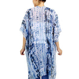 Tie Dye Cover Up Kimono Poncho - Madeline Love - Flyclothing LLC