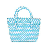 Woven Basket Mini Micro Tote Bag - Madeline Love - Flyclothing LLC