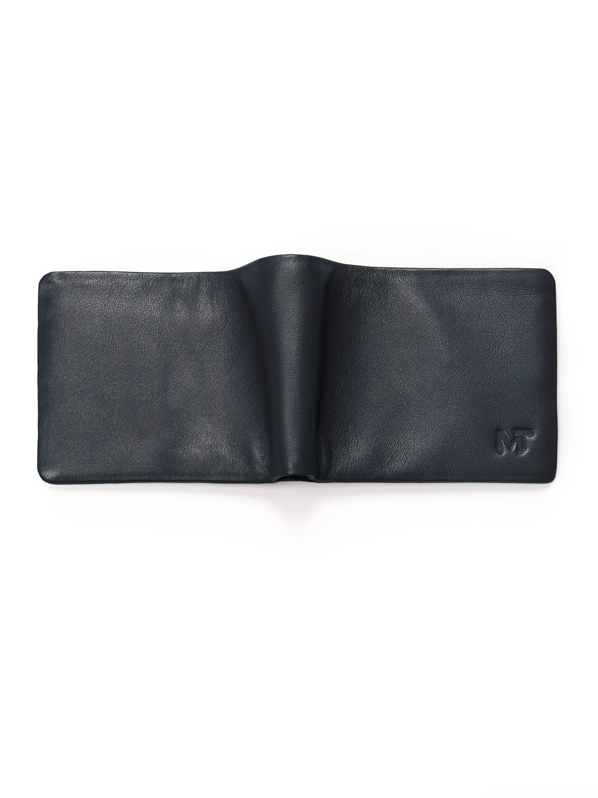 Blue Duke Bifold Wallet - Classy Leather Bags - Flyclothing LLC