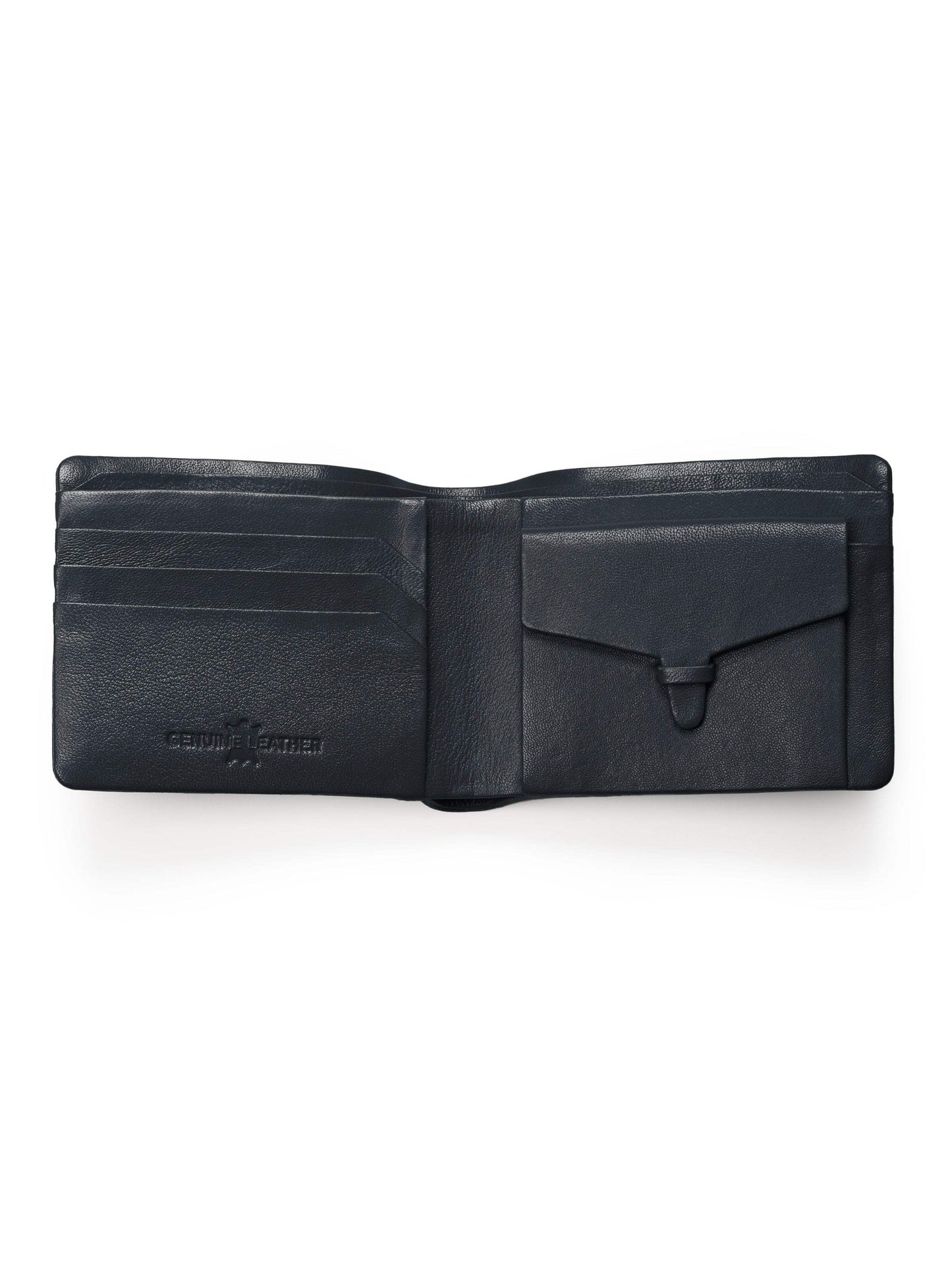 Blue Kodiak Billfold - Classy Leather Bags - Flyclothing LLC