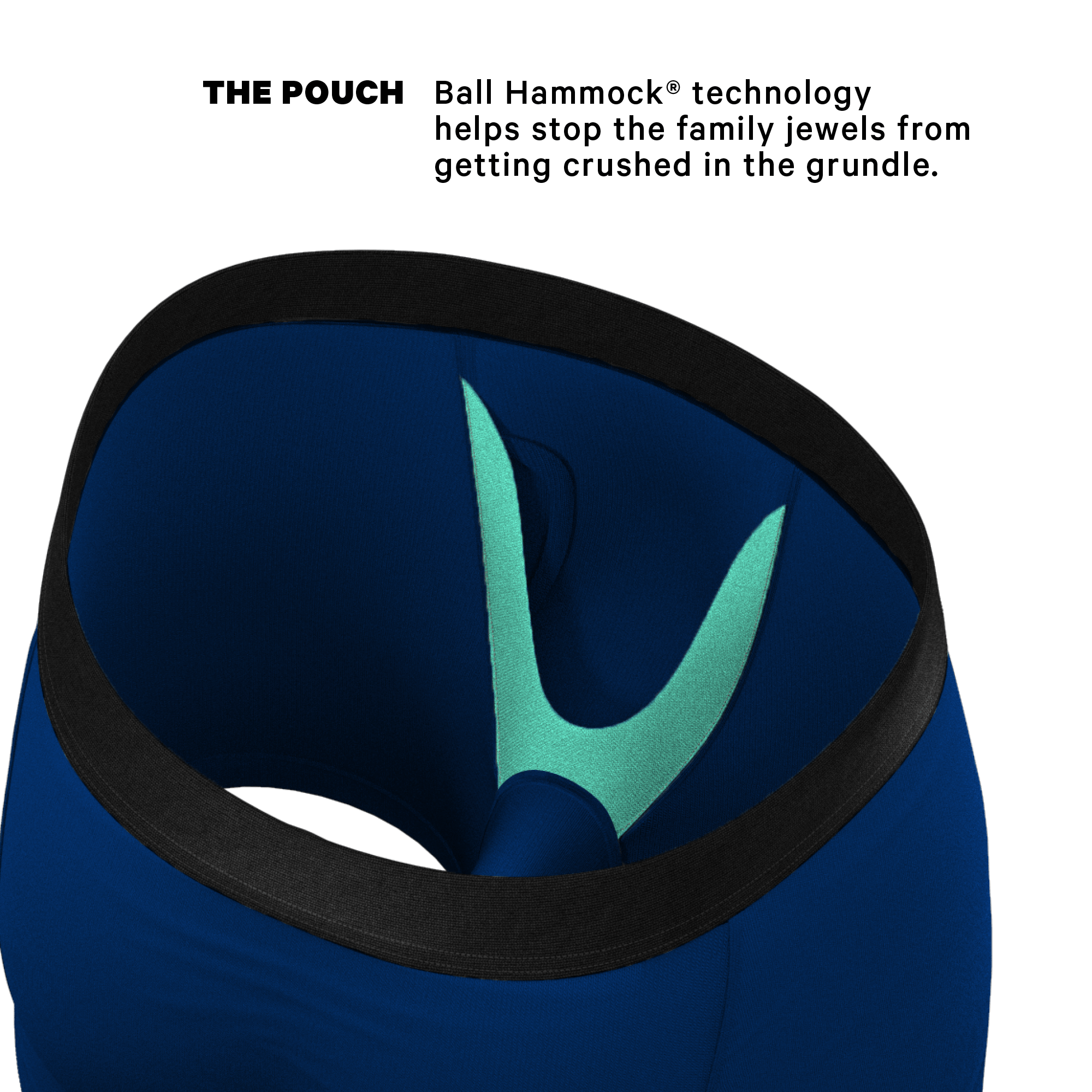 The Blue Man Group | Ball Hammock® Pouch Underwear With Fly 5 Pack - Shinesty