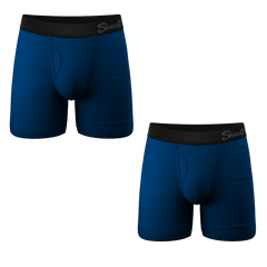 The Blue Man Group | Ball Hammock® Pouch Underwear With Fly 5 Pack - Shinesty