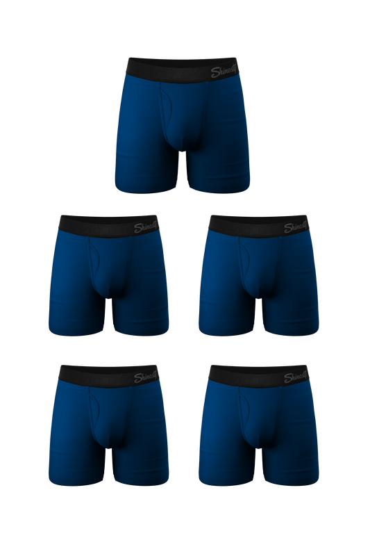 The Blue Man Group | Ball Hammock® Pouch Underwear With Fly 5 Pack - Shinesty
