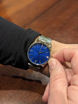 Blue Sunburst Watch - The Beyond Boring Watch Company - Flyclothing LLC