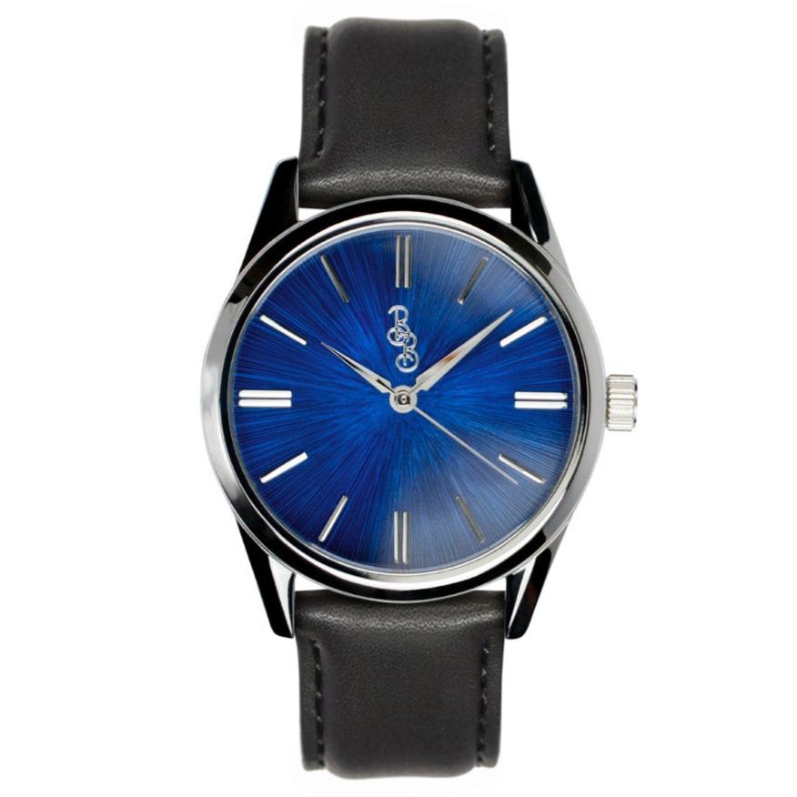 Blue Sunburst Watch - The Beyond Boring Watch Company - Flyclothing LLC