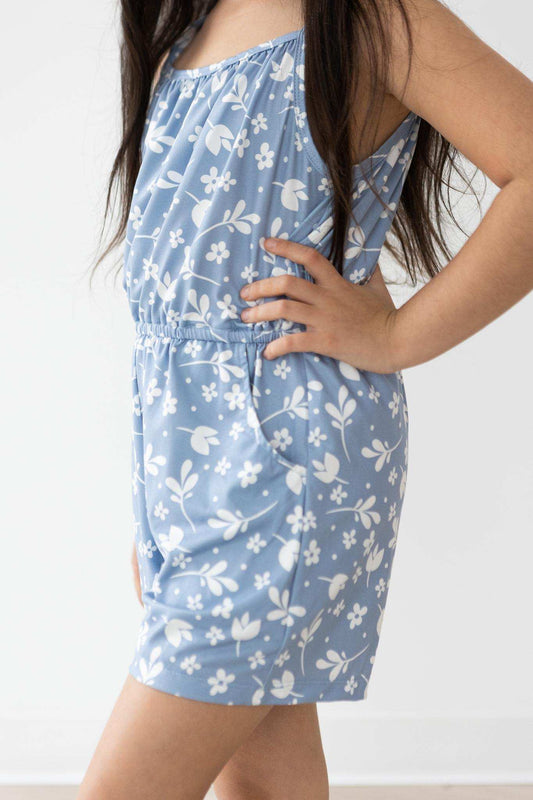 Bluebell Strappy Play Romper - Mila & Rose ® - Flyclothing LLC