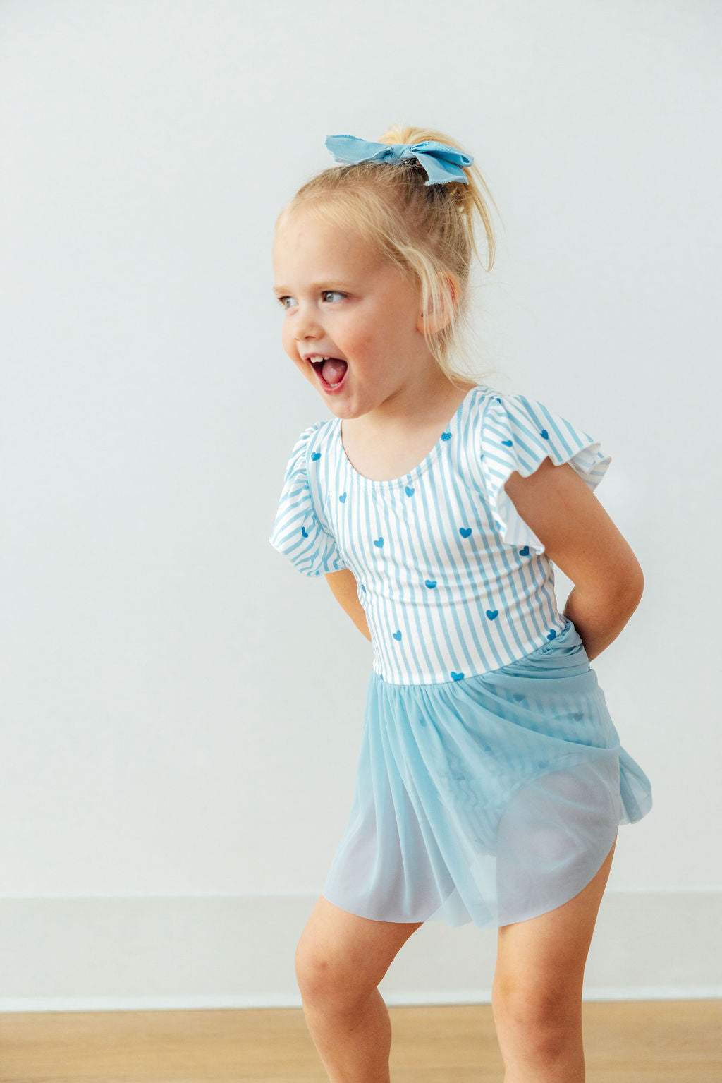 Blueberry Kisses S/S Twirl Leotard - Mila & Rose ® - Flyclothing LLC