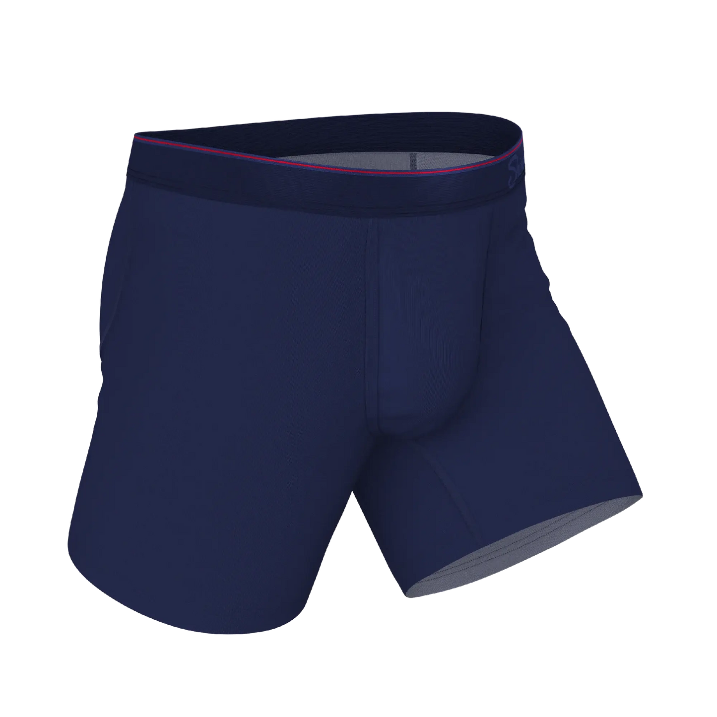 The Blueberry Pie | Red Tip Navy Ball Hammock® Pouch Underwear - Shinesty - Flyclothing LLC