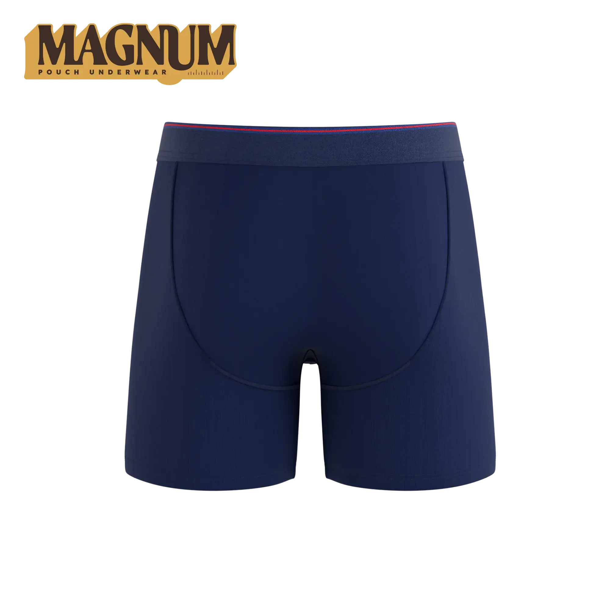 The Blueberry Pie | Red Tip Navy Ball Hammock® Magnum Big Pouch Underwear - Shinesty - Flyclothing LLC