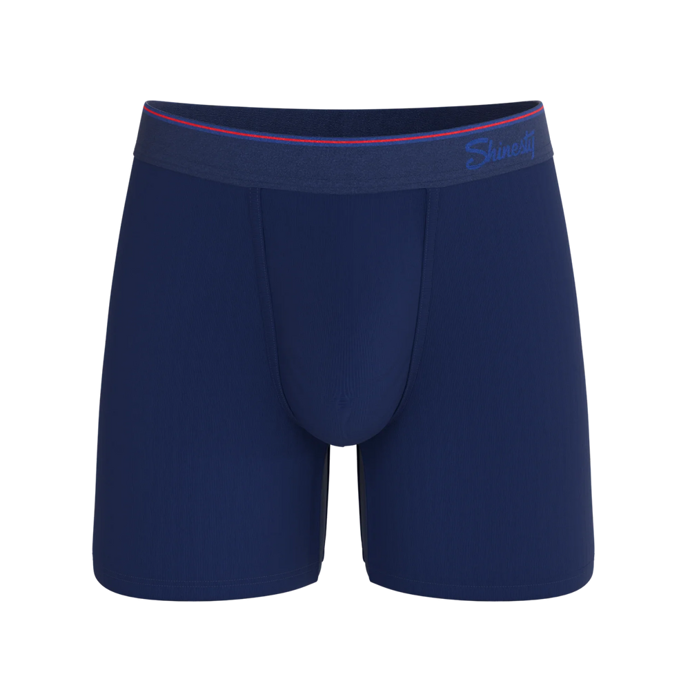 The Blueberry Pie | Red Tip Navy Ball Hammock® Magnum Big Pouch Underwear - Shinesty - Flyclothing LLC