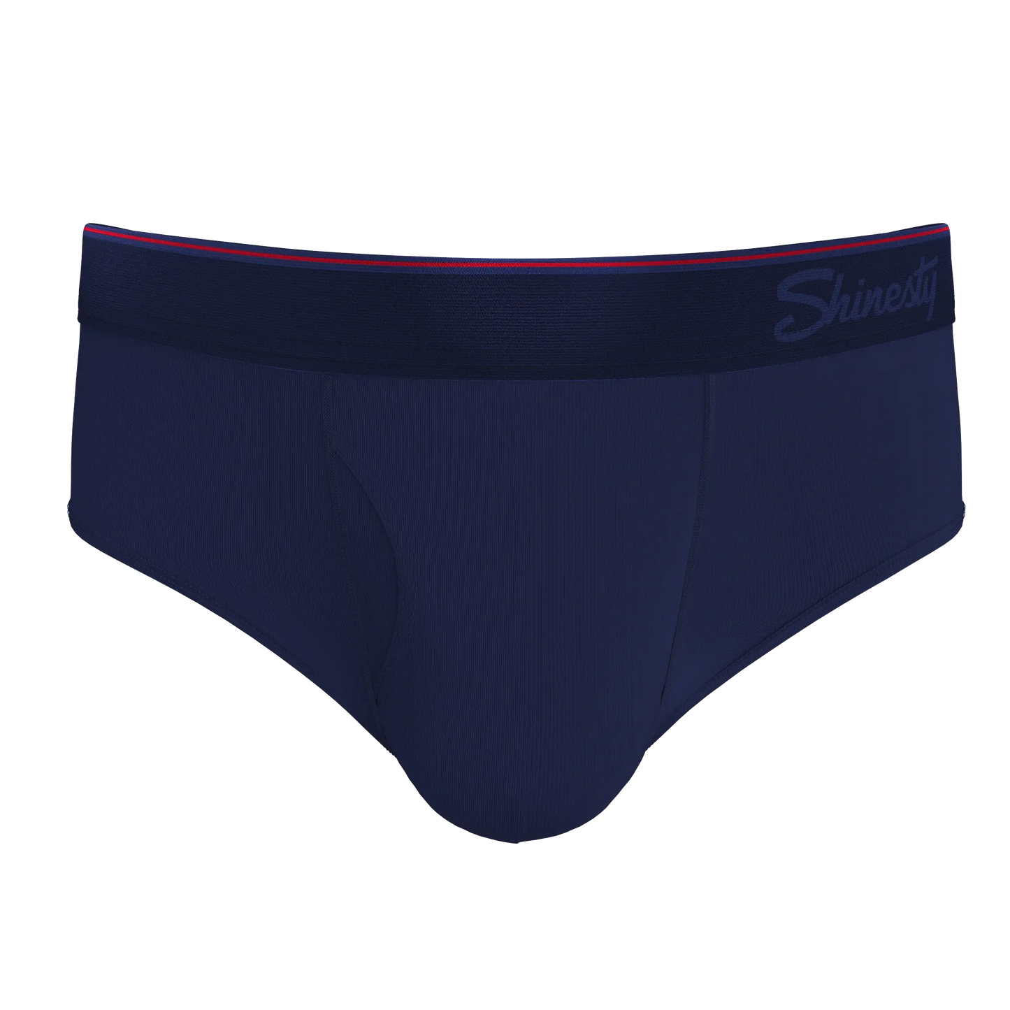 The Blueberry Pie | Red Tip Navy Ball Hammock® Pouch Underwear Briefs - Shinesty - Flyclothing LLC