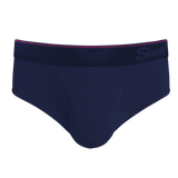 The Blueberry Pie | Red Tip Navy Ball Hammock® Pouch Underwear Briefs - Shinesty - Flyclothing LLC