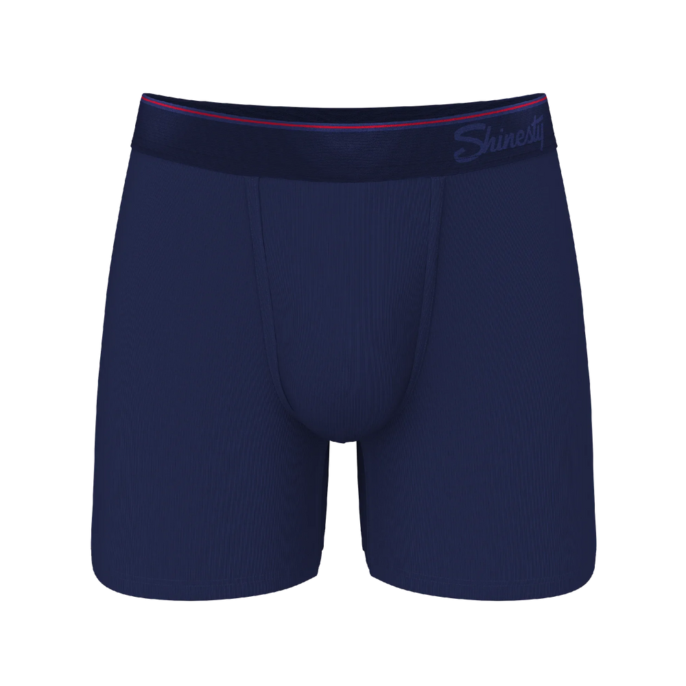The Blueberry Pie | Red Tip Navy Ball Hammock® Pouch Underwear - Shinesty - Flyclothing LLC