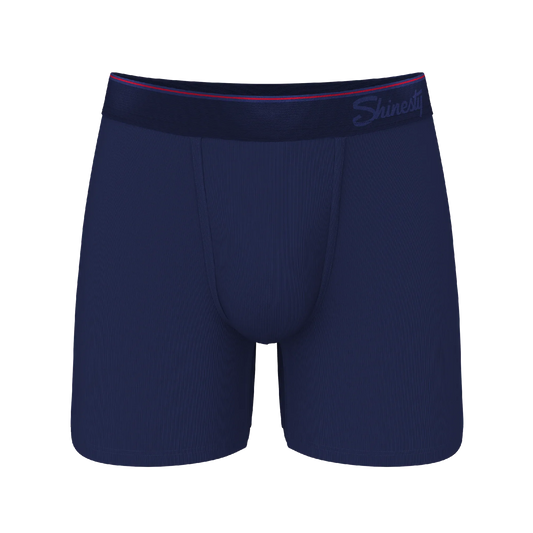 The Blueberry Pie | Red Tip Navy Ball Hammock® Pouch Underwear - Shinesty - Flyclothing LLC