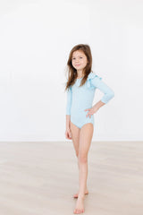 Bluebird L/S Flutter Sleeve Leotard - Mila & Rose ® - Flyclothing LLC
