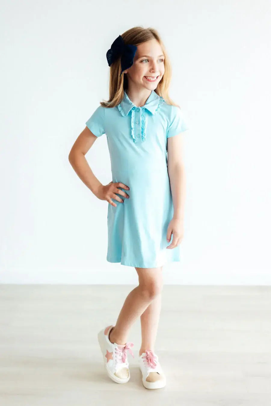 Bluebird S/S Polo Dress - Mila & Rose ® - Flyclothing LLC