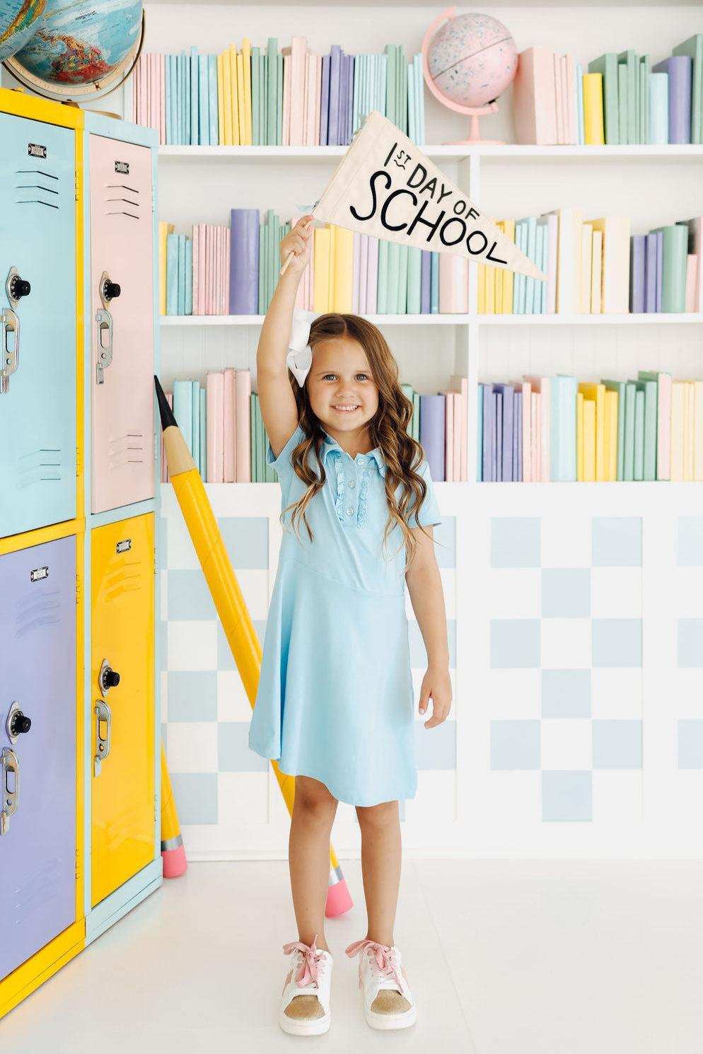 Bluebird S/S Polo Dress - Mila & Rose ® - Flyclothing LLC