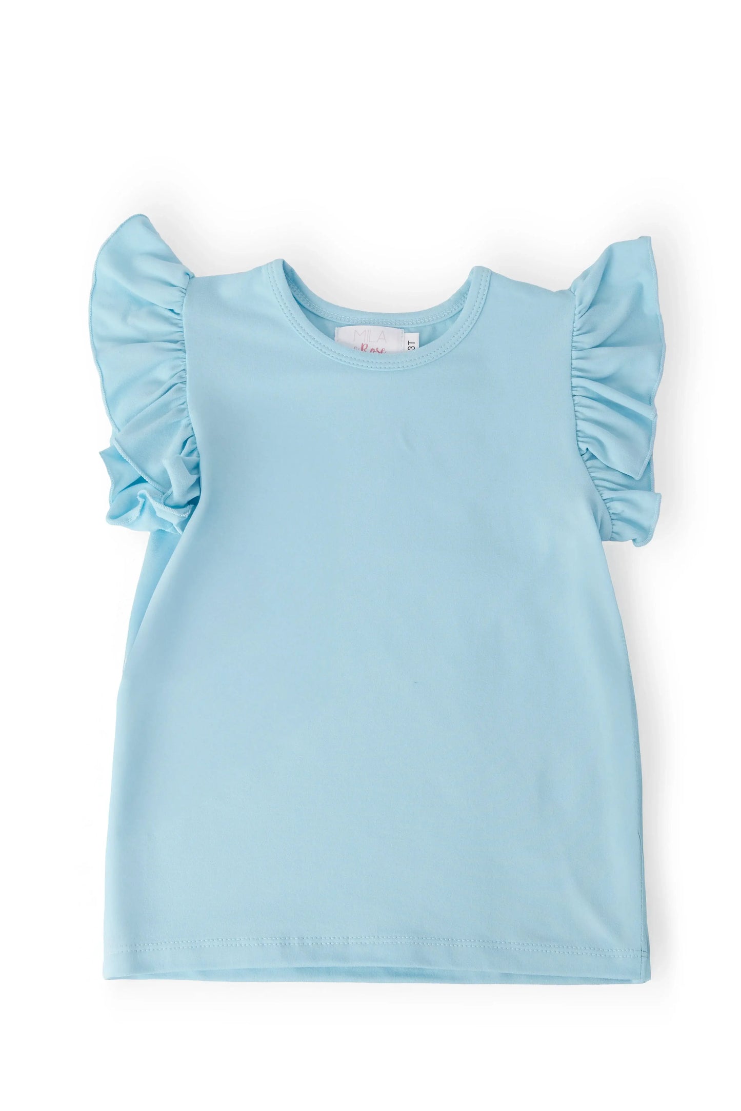 Bluebird S/S Ruffle Tee - Mila & Rose ® - Flyclothing LLC