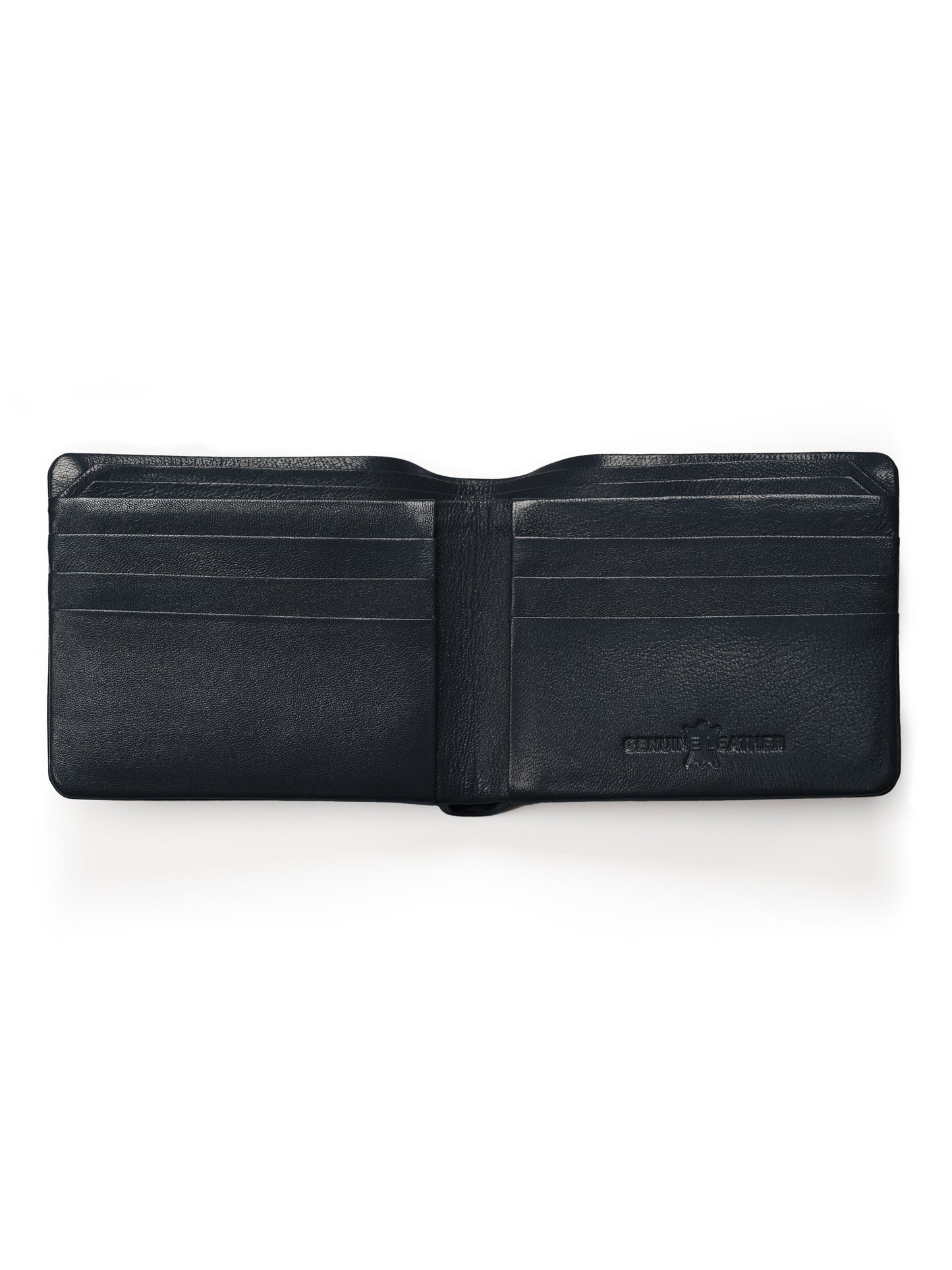 Blue Duke Bifold Wallet - Classy Leather Bags - Flyclothing LLC