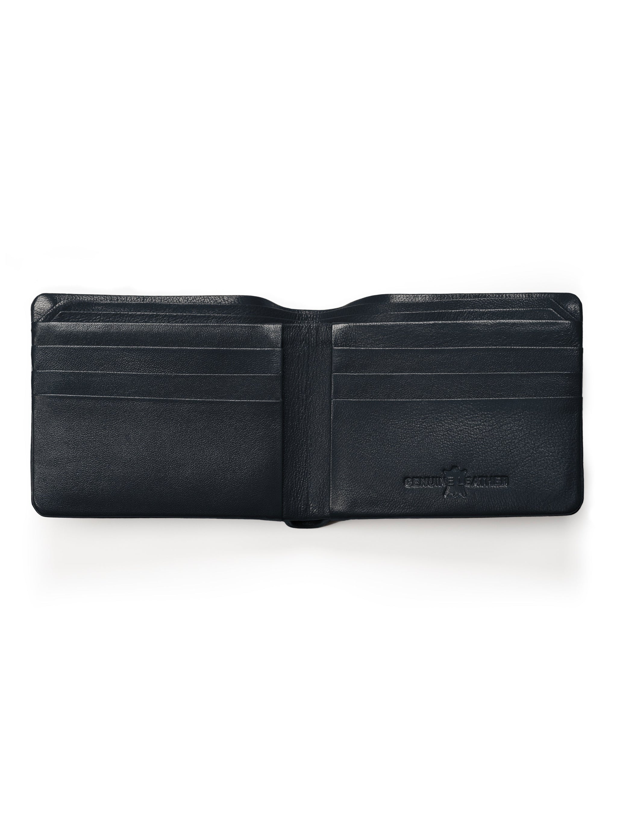 Blue Duke Bifold Wallet - Classy Leather Bags - Flyclothing LLC