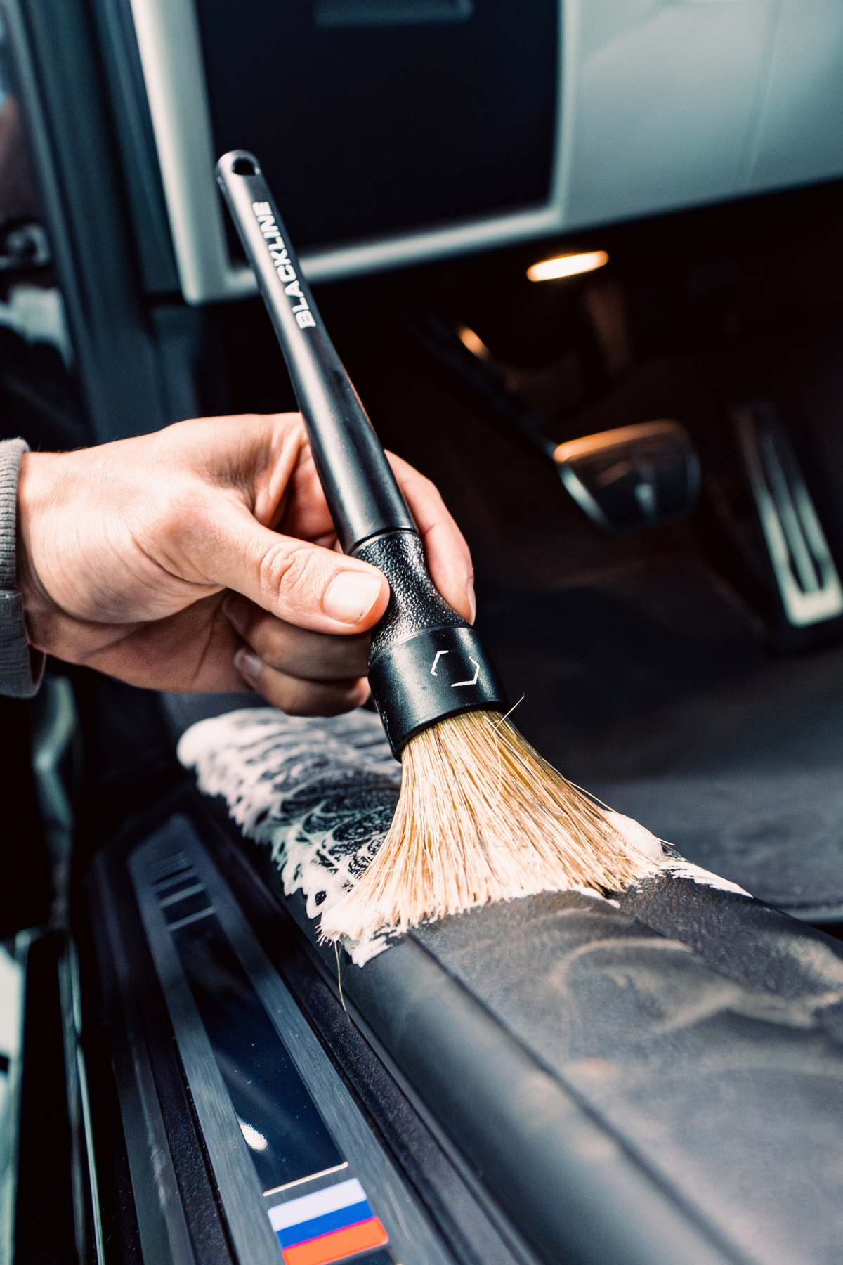 BLACKLINE® BOAR'S HAIR BRUSH SET - Blackline Car Care - Flyclothing LLC