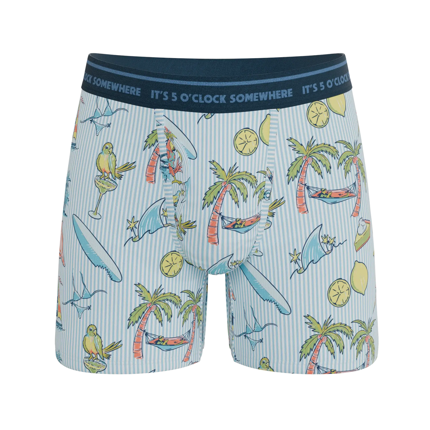 The Boat Drinks | Shinesty x Margaritaville® Ball Hammock® Pouch Underwear With Fly - Shinesty - Flyclothing LLC