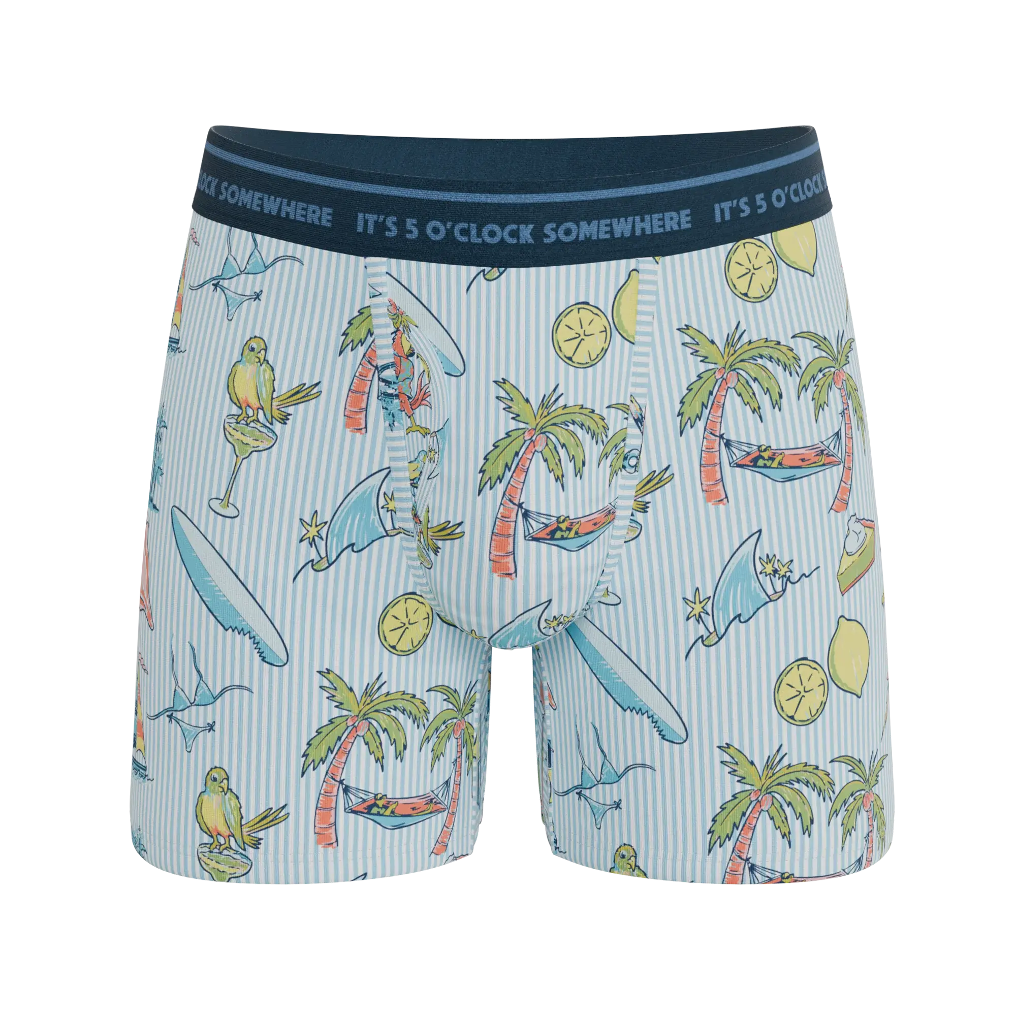 The Boat Drinks | Shinesty x Margaritaville® Ball Hammock® Pouch Underwear With Fly - Shinesty - Flyclothing LLC