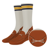 The Boat's Rockin' | Boat Shoe Heel Hammock™ Crew Socks