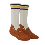 The Boat's Rockin' | Boat Shoe Heel Hammock™ Crew Socks