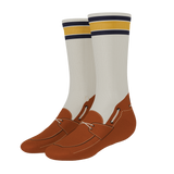 The Boat's Rockin' | Boat Shoe Heel Hammock™ Crew Socks
