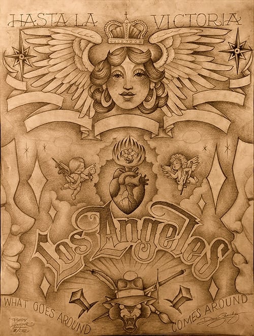 Black Market Art Company Body Armour Print