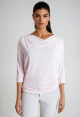 Bon Voyage Travel Tee - Blush Pink - Buki - Flyclothing LLC