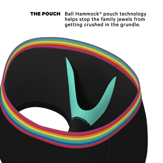 The Bona Fide Pride | Pride Ball Hammock® Pouch Trunks Underwear - Shinesty