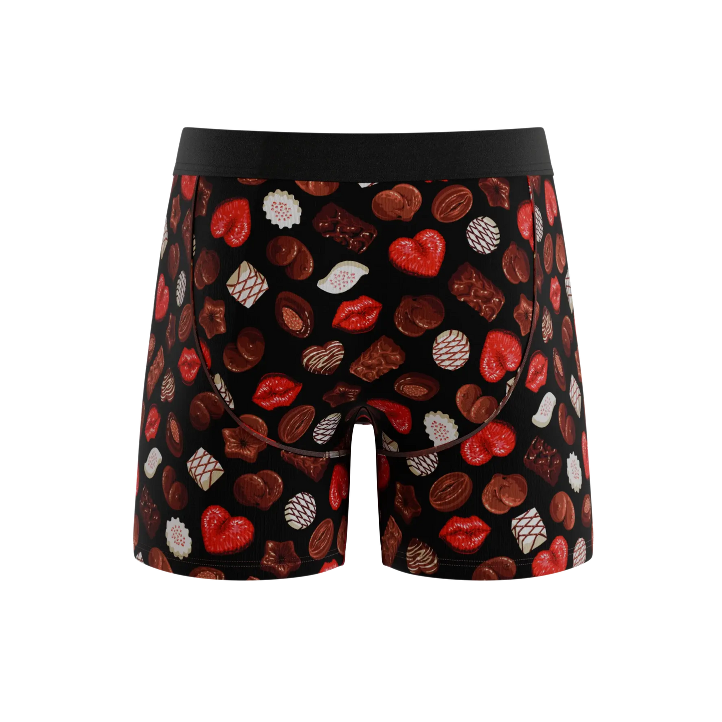 The Bonbons | Naughty Chocolate Ball Hammock® Pouch Underwear With Fly - Shinesty - Flyclothing LLC
