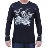 Black Market Art Company Bone Percenter Men's Long Sleeve Thermal 