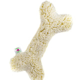 HuggleFleece® 2' Plush Bone Dog Toy - HuggleHounds - Flyclothing LLC