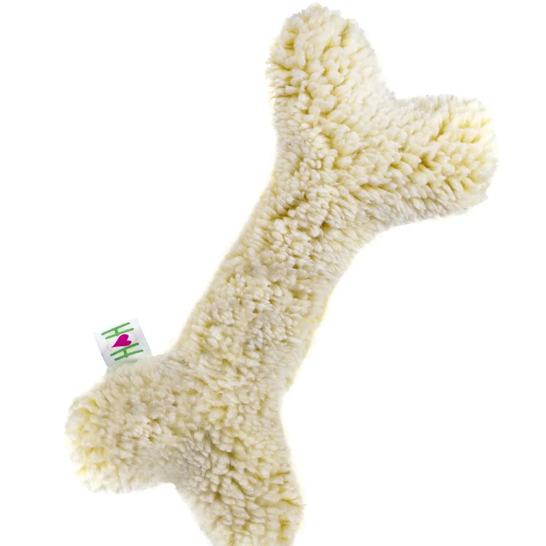 HuggleFleece® 2' Plush Bone Dog Toy - HuggleHounds - Flyclothing LLC
