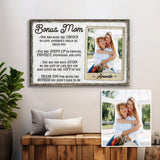 Bonus Mom Customized Sign - Tailored Canvases - Flyclothing LLC