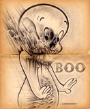 Black Market Art Company Boo Print