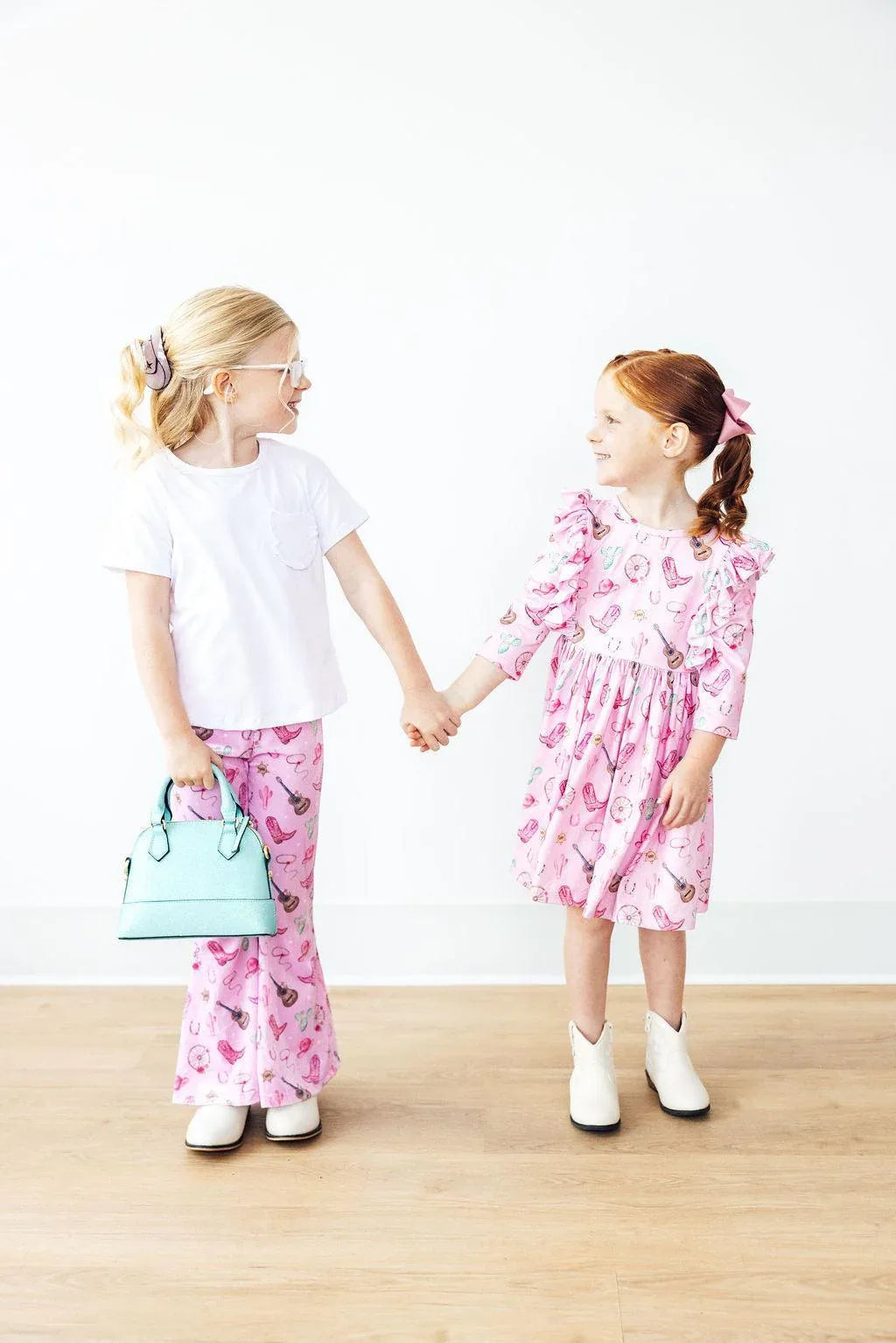 Boot Scootin' Ribbed Velvet Bells - Mila & Rose ® - Flyclothing LLC