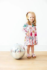 Boots & Bling L/S Pocket Twirl Dress - Mila & Rose ® - Flyclothing LLC