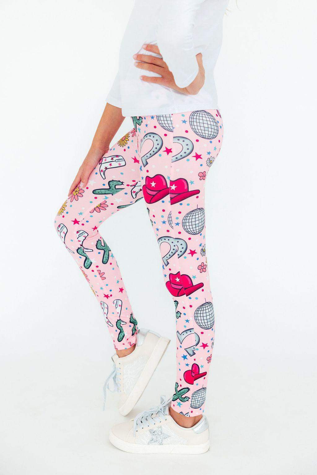 Boots & Bling Leggings - Mila & Rose ® - Flyclothing LLC