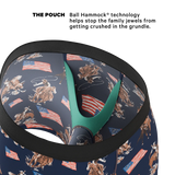 The Bootstraps & Chaps | Americana Cowboy Ball Hammock® Pouch Underwear - Shinesty - Flyclothing LLC