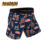 The Bootstraps & Chaps | Americana Cowboy Ball Hammock® Magnum Big Pouch Underwear - Shinesty - Flyclothing LLC