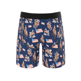 The Bootstraps & Chaps | Americana Cowboy Long Leg Ball Hammock® Pouch Underwear With Fly - Shinesty - Flyclothing LLC